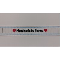 ***NEW***Tag, White, printed,❤Handmade by Nanna❤