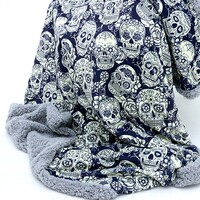 Print, Rockabilly Navy Skulls****PRICE REDUCED