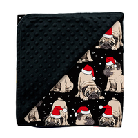Print, Pugs Christmas****PRICE REDUCED