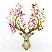 Deer Single Print Panel (150CM X 100CM)****PRICE REDUCED