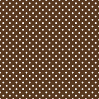 I- Brown polka dot pattern