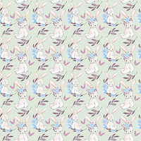 H- White Rabbit - Green (one metre)