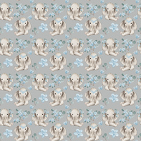 D- Ellie Elephant - Grey (one metre)