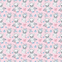 D- Millie Mouse - Pink (one metre)