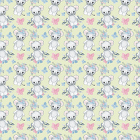 E- Millie Mouse - Pastel (one metre)