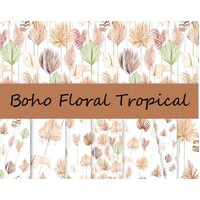 Boho Floral Tropical