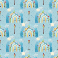 G- Rainbows, Cars BLUE CLOUD (One metre)