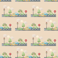 I- Rainbows, Cars  ROAD (One metre)
