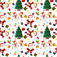 CHRISTMAS SANTA DESIGN  (One metre)