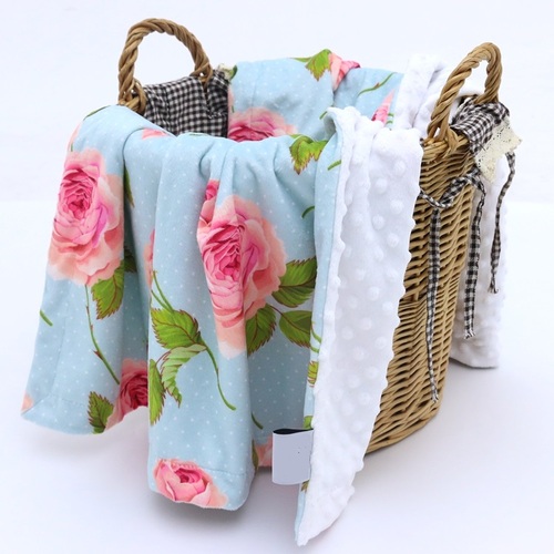 **BLUE ROSES PRINT NOW AVAILABLE IN "MY FABRIC PRINTS" SECTION