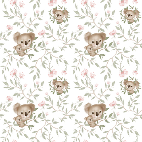  Koalas, Eucalyptus, Flowers, COLLECTION