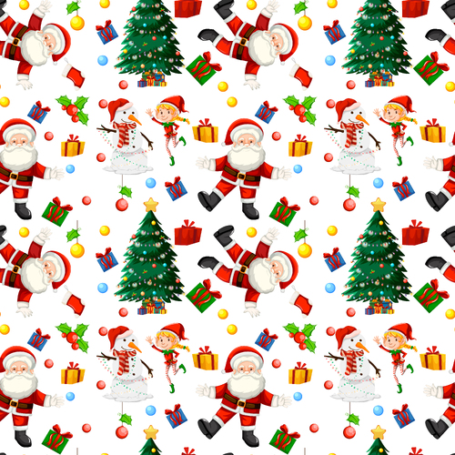 CHRISTMAS SANTA DESIGN  (One metre)